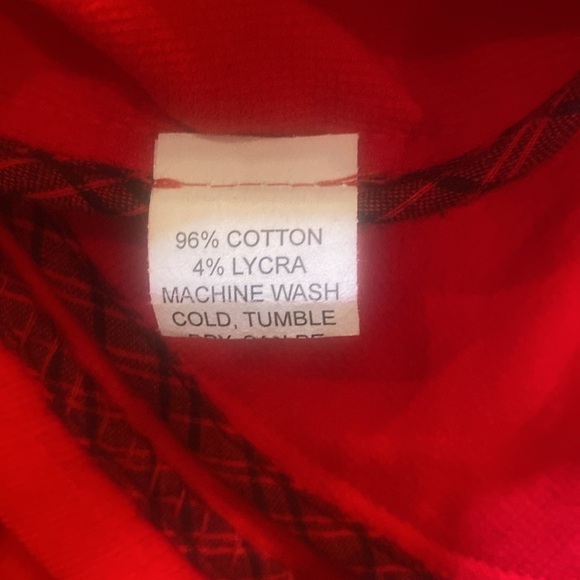 Adele Dallas Orr bright red fine wale corduroy Cropped swing blazer jacket Sz XS - Picture 7 of 11